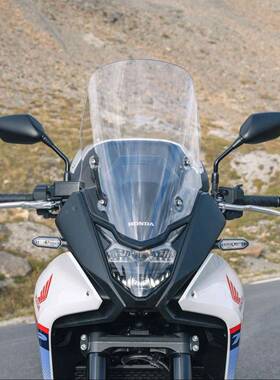 适用HOND0AXL75HONDATr风ansalp2023摩托车加高前挡风玻璃挡板面