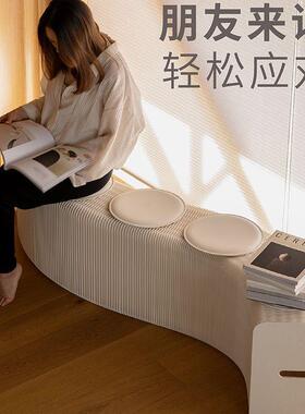 简十八纸子伸缩沙发家凳折叠凳子凳坐椅收纳约具矮长BC03-P28凳创