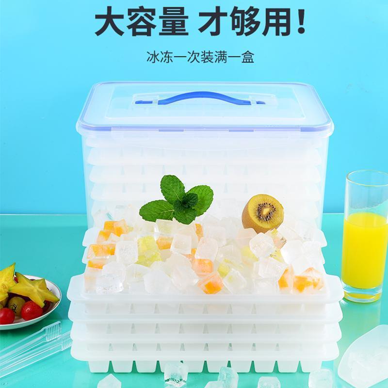冰块作模量具商用大容手提存无品牌/盒冰箱储制冰格冷冻制箱储冰