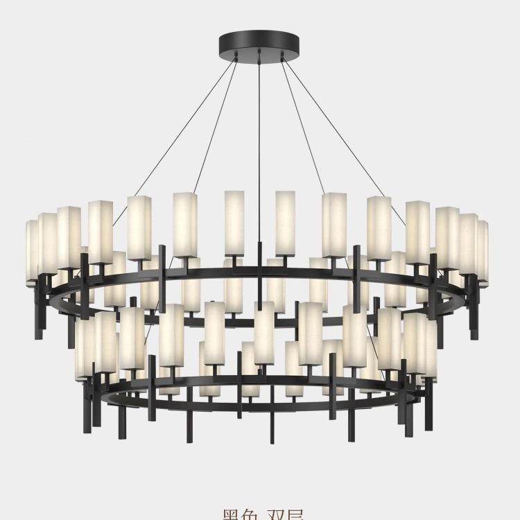 新中式简约现代酒店宴大堂店会厅别墅高复式756楼饭档包厢包间大,家装灯饰光源,智能吊灯,淘宝优惠券,粉丝福利购,淘宝优惠卷