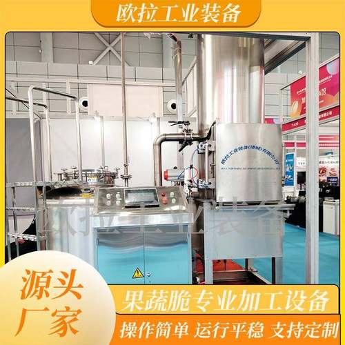 香酥带鱼油炸设备油炸海蛎子酥低温油炸机器香酥虾真空油炸机