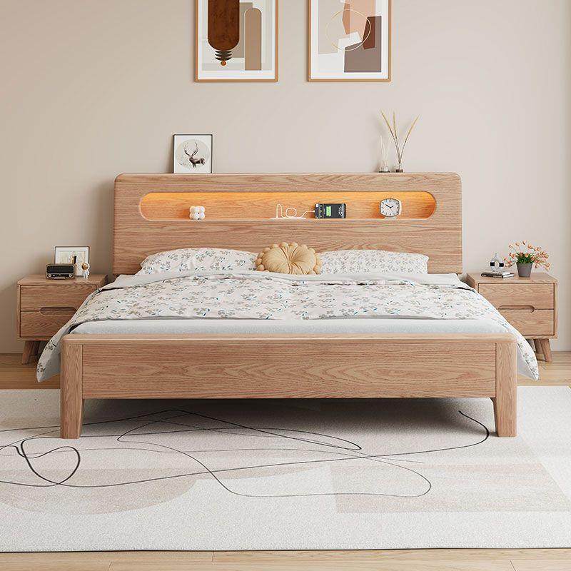 全实木FAS白蜡木双人床简约现代主卧北欧风储物USB充电小夜灯框架,农用物资,其他肥料,淘宝优惠券,粉丝福利购,淘宝优惠卷