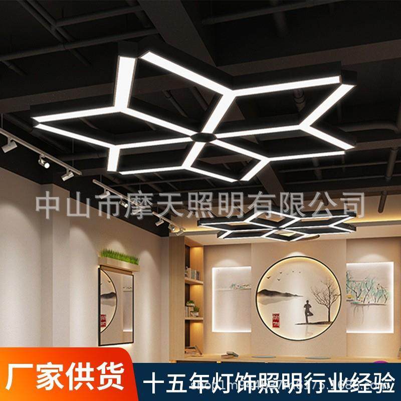 LEDY形人字形可拼接工业风吊灯办公室商场超市服装店网咖造型灯,工业油品/胶粘/化学/实验室用品,其他实验室设备,淘宝优惠券,粉丝福利购,淘宝优惠卷