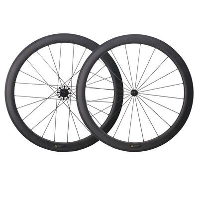 700C锐杰逊RUJIXU38/50/60mm碳纤维公路车轮组V刹圈刹开口真空胎