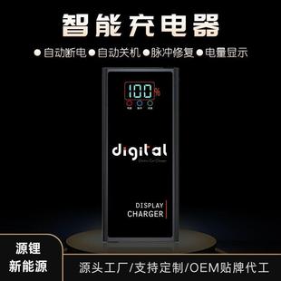 智能数显铅酸充电器72V45ah 72v90ah电动三轮车耐用 72V80Ah