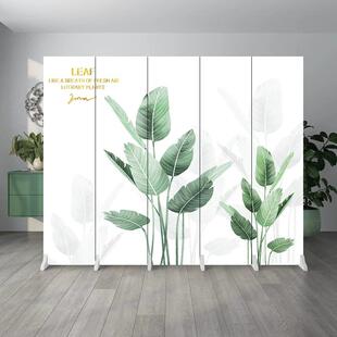 双面北欧屏风隔断墙简约现代客厅家用移动折叠式办公室可遮挡折屏