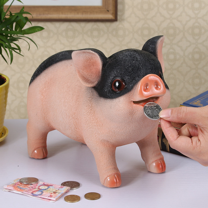 储钱罐 儿童存钱十二生肖小猪创意储蓄可爱只进不出个性摆设成人