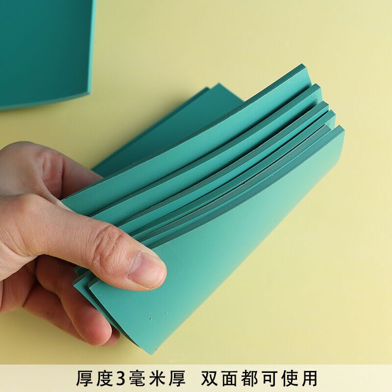 版画胶板雕刻版版画油墨专用胶板A3A4A5绿色版画麻绿胶板版画工具图片
