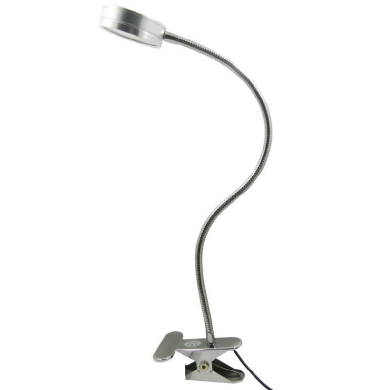 LED节能护眼台灯调光学习阅读办公工作灯插电软管卧室床头夹子灯