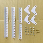 窗台窗户免打孔排风扇换气扇免安装 多功能固定支架10寸14寸16通用