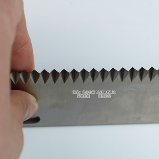 裁布机刀片花边裁边机刀片40cm锯齿狗牙直刀花刀布样裁切机刀片