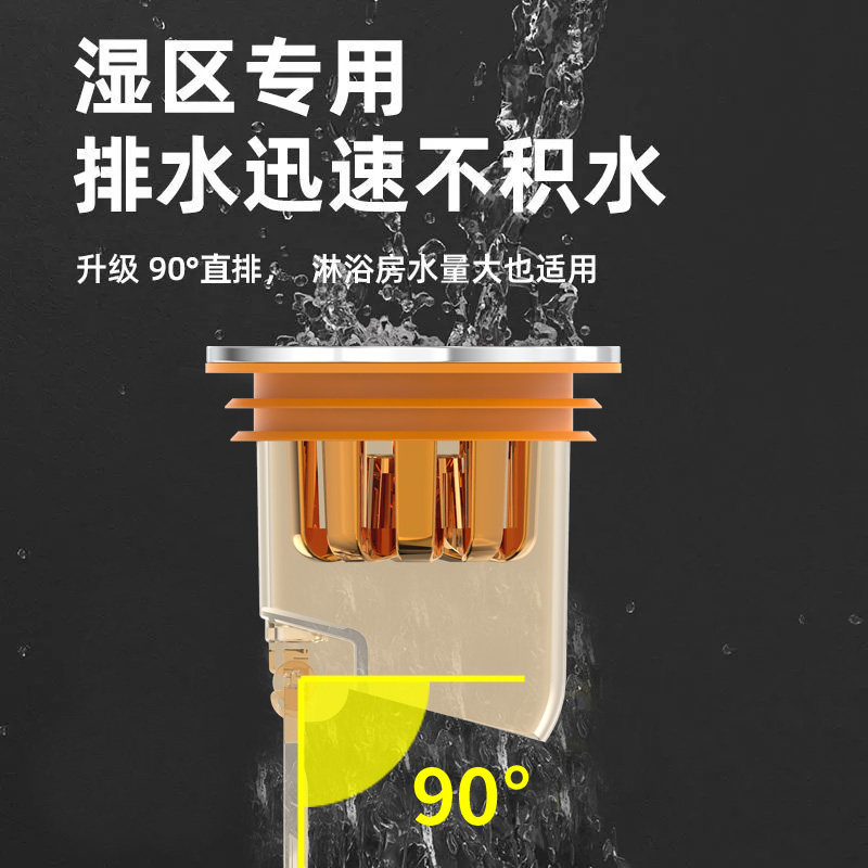 卫生间地漏防臭器下水管道过滤网防臭盖排水口密封内芯盖通用神器,家庭/个人清洁工具,地漏防臭器,淘宝优惠券,粉丝福利购,淘宝优惠卷