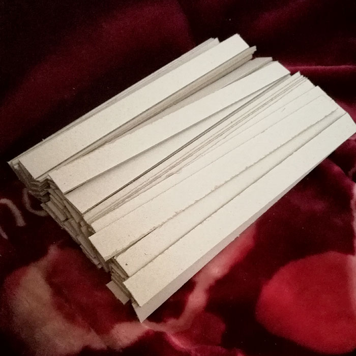 A4图纸装订夹条设计文件图纸垫条加厚条档案夹条增厚条灰纸板条