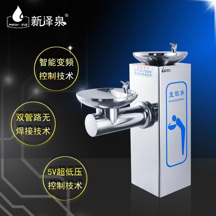 新泽泉饮水机户外公共场所商用全自动开水器不锈钢饮水机工厂