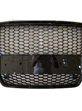 A6C6汽车配件前保险杠格栅格栅无标志风格网状改款RS6格栅2005-2