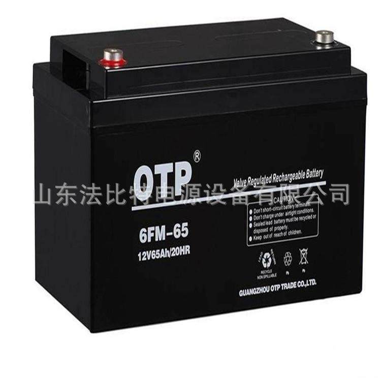OTP免维护蓄电池6FM-65直流屏12V65Ah通讯基站广州欧托匹