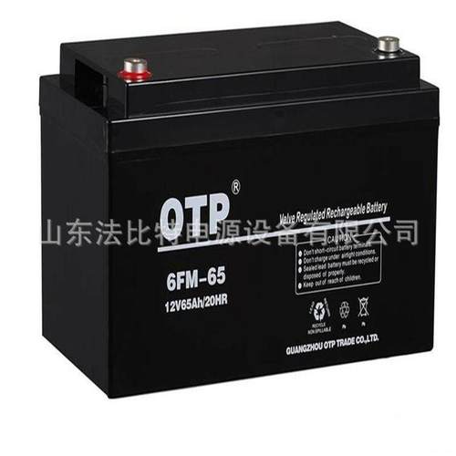 OTP免维护蓄电池6FM-65直流屏12V65Ah通讯基站广州欧托匹