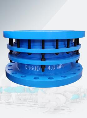 2补器.5Pa双法兰VAK松套限位伸偿缩接头dn800伸缩节GB/T12465-M20