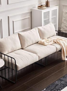 馨亿沙发现简约轻奢风网组红款小户型YAsc7per客厅布艺单代人双乐