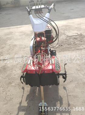 柴油土QLL开培机沟甘蔗烤烟植封土1种80手扶农用开沟机