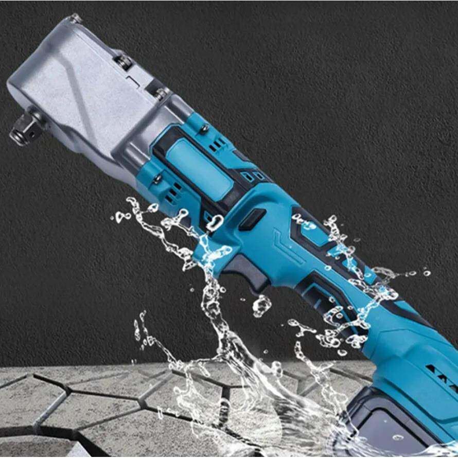 牧田锂电无台刷冲击棘轮扳手9角4440度直角工向电动扳手舞桁架具