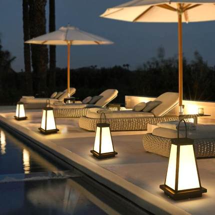 户外草坪灯防花园别墅庭院草灯室外阳景台新中式观园水林STD-S001