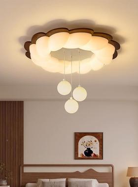 古风卧室吸顶灯美式复古风璃玻49154餐厅中书房灯简约现代创个意