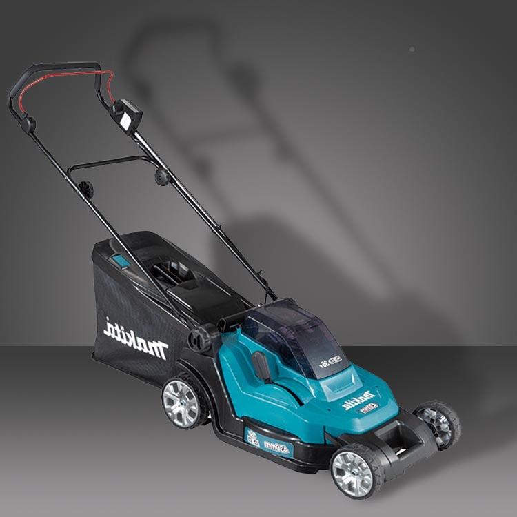 DL灌KGKM432充式草坪修剪机牧田割电动割草机手电推式家用草坪剪