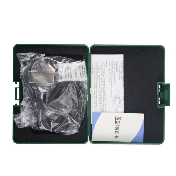 双西瓦卡数显尖头头测厚规数显双球千分测规测IMO厚表0.001M厚M