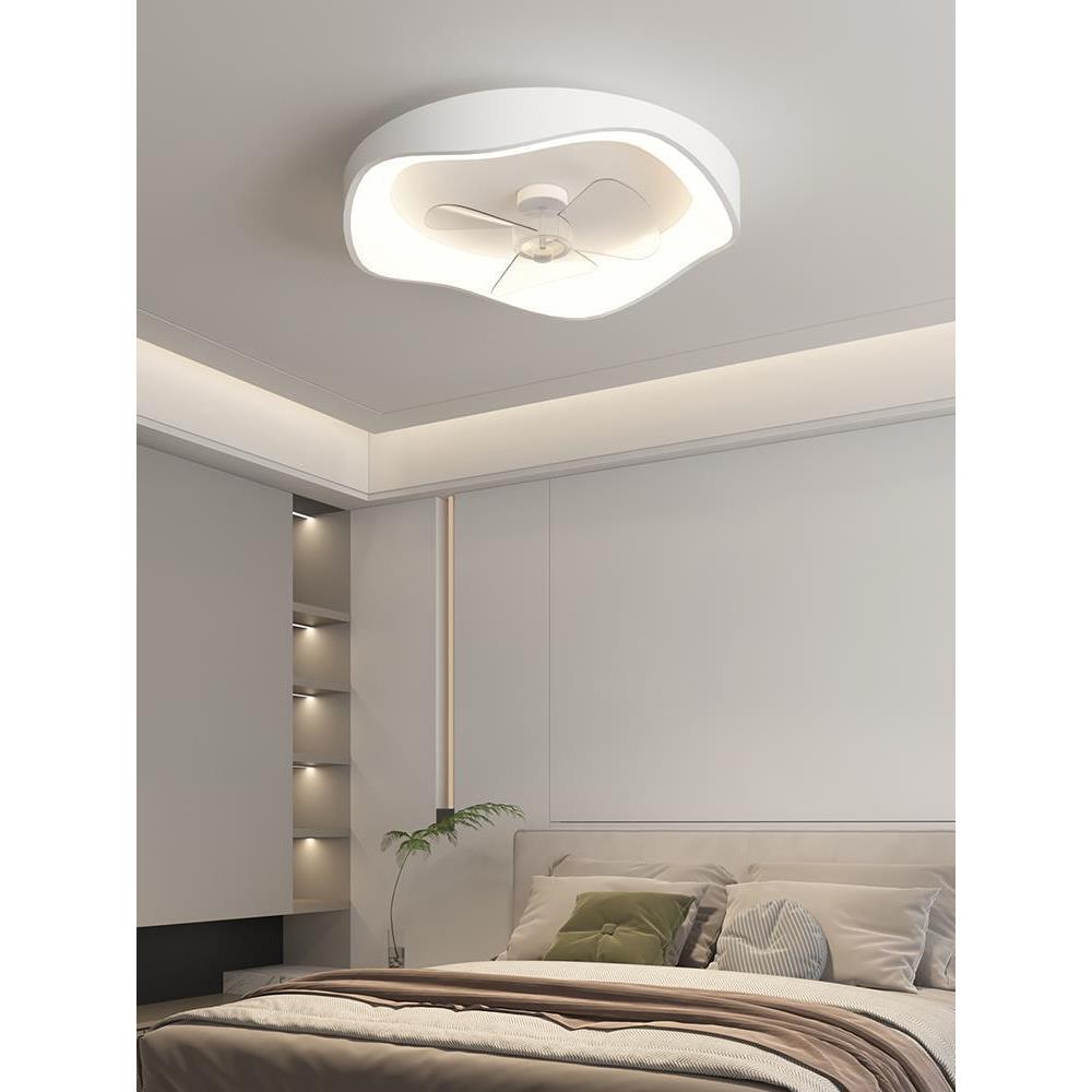 简创意卧室风扇390灯025年新款一体高端约2能现代家用智主卧房间