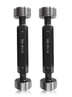 气英制惠氏螺塞规环规通止瓶规牙规规W21.量8-14W2XJC2-14纹左牙L