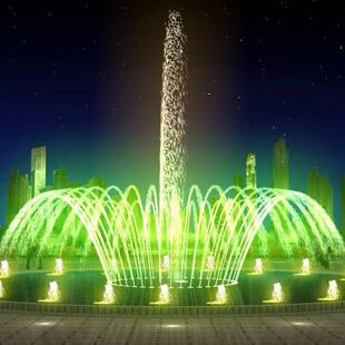外园林景观程控大音乐水喷泉旱户地花样喷泉灯光型228秀跑泉池波