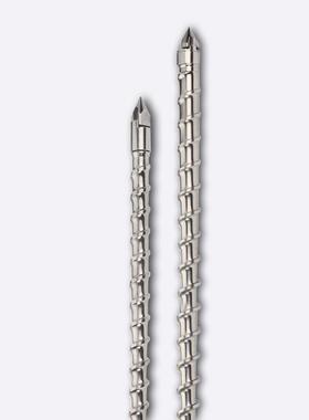 MPMA学螺杆pmma透镜注塑机螺杆料亚克管力透WIG明原料灯光罩专用