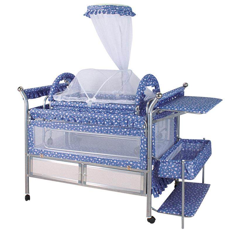 婴儿床宝宝篮床新生童床b小铁床布艺摇HEX床拼b接床带儿储物层带,电子元器件市场,其它元器件,淘宝优惠券,粉丝福利购,淘宝优惠卷