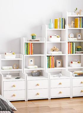 床现头柜窄款简约卧室小型床边柜出租房ctg00890用收一体柜纳简易