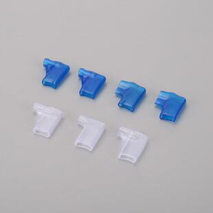 PHBDVC护旗型弯插缆6.3绝缘外壳保套软护套线护接头保护套异形护