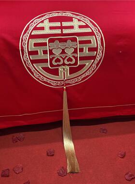 婚套庆CHA四件套高端10纯0支红色结婚四件棉刺绣新婚喜被床上六件