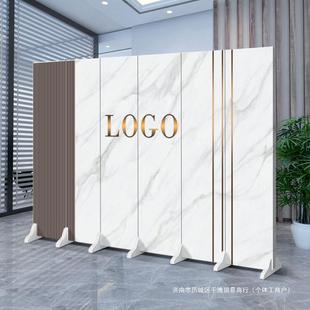 LOG办O公屏风遮隔断墙简约客厅饭店包间室挡隔间挡板yuanzhao移动