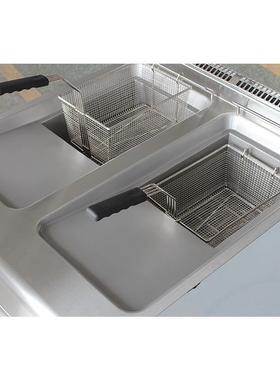 斯特双缸筛立式635电双炸佳炉连柜座90组合炉Z0H-TC-2炸薯条炸鸡