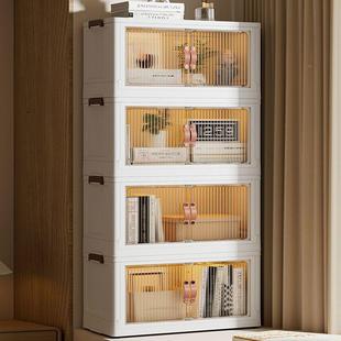 飘窗柜纳置物卧收空间利室用书架小书柜改造阳台放窗851台防储晒