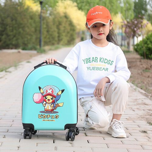 2021新款儿童拉杆箱定制LOGO可爱卡通行李箱18寸旅行箱学生万向轮