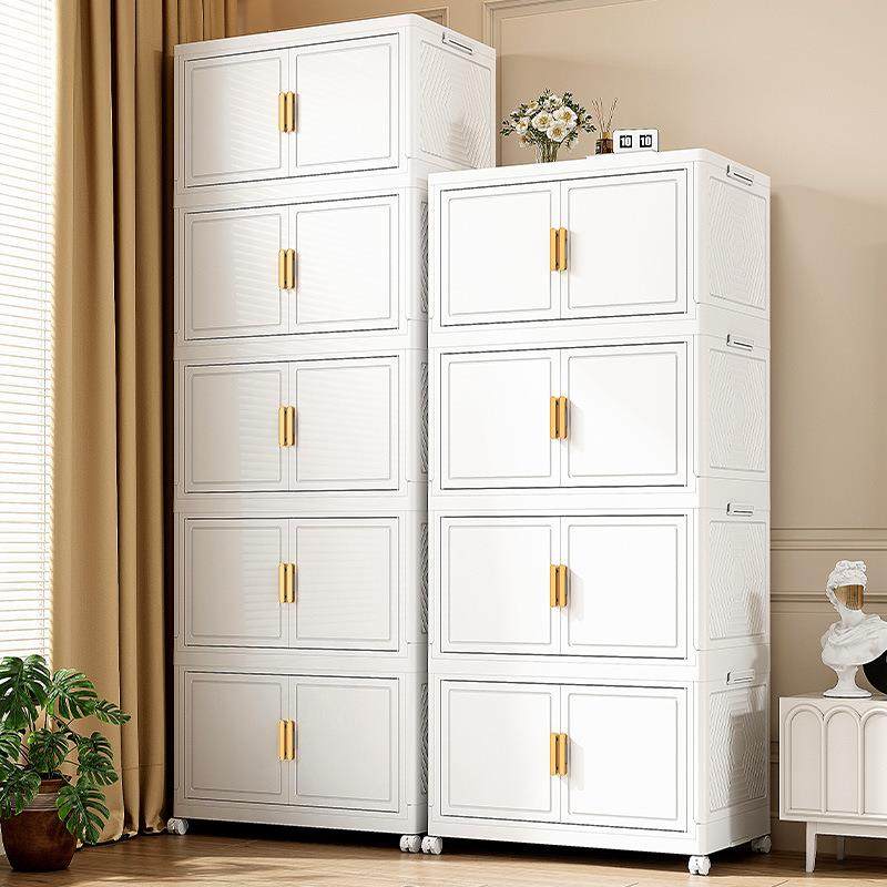 白色折叠塑料收纳箱多层免安装衣服、被子整理箱容量家用储物,农用物资,其他肥料,淘宝优惠券,粉丝福利购,淘宝优惠卷