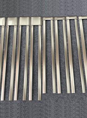 适用于腾势D9座椅轨道亮条腾势d9不锈钢滑轨防护盖内饰改装饰配件