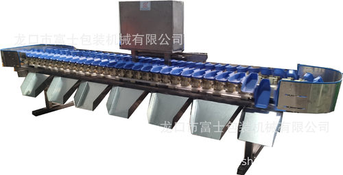 富士水产品重量分选机螃蟹大闸蟹分级机海参鲍鱼大虾电子分选机