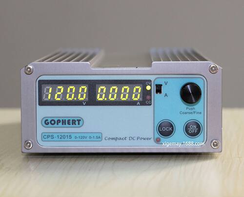 gophert格辉直流稳压电源120V1.5A可调电源小体积电源台CPS-12015