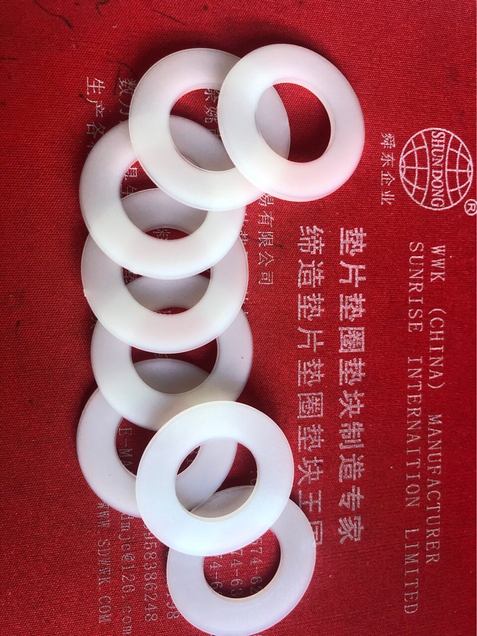 尼龙平垫圈白色尼龙垫片黑色尼龙垫圈