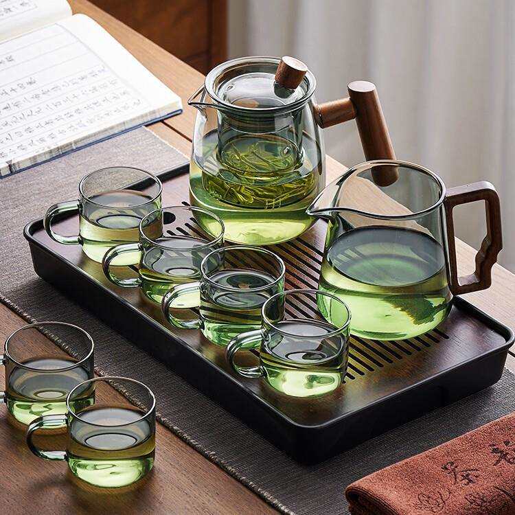 包邮玻璃茶具套装一整套家用客厅高档茶壶2026新款泡茶功夫