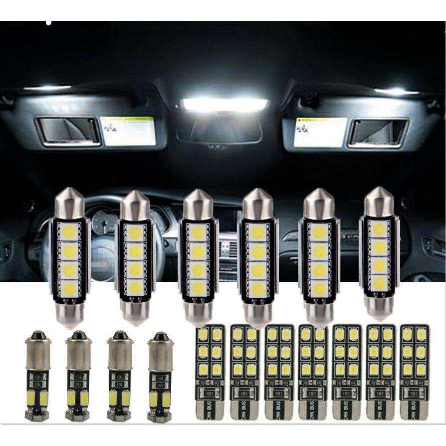 外贸汽车LED组合套装17PCST10示宽灯双尖阅读灯牌照灯室内灯