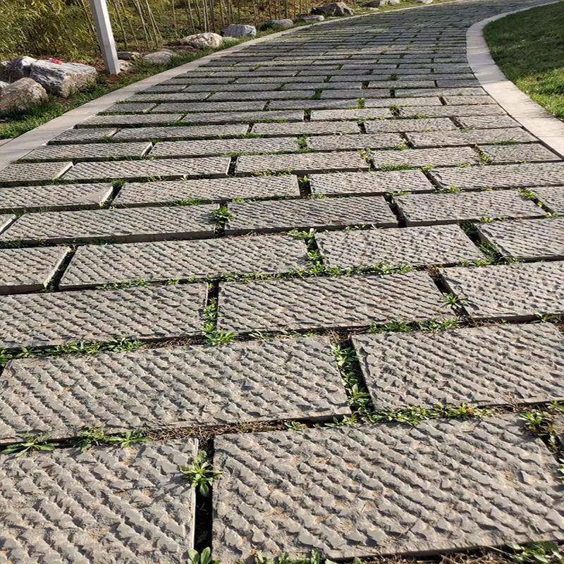 庭院广场地砖户外铺路自然青石板花园脚踏防滑仿古文化青石板