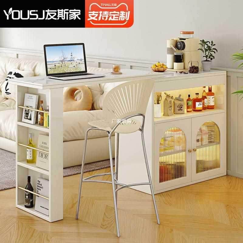 吧台桌家用实木现代简约隔断吧台一体客厅小户型中岛台奶油风,纺织面料/辅料/配套,纺织机械配件,淘宝优惠券,粉丝福利购,淘宝优惠卷
